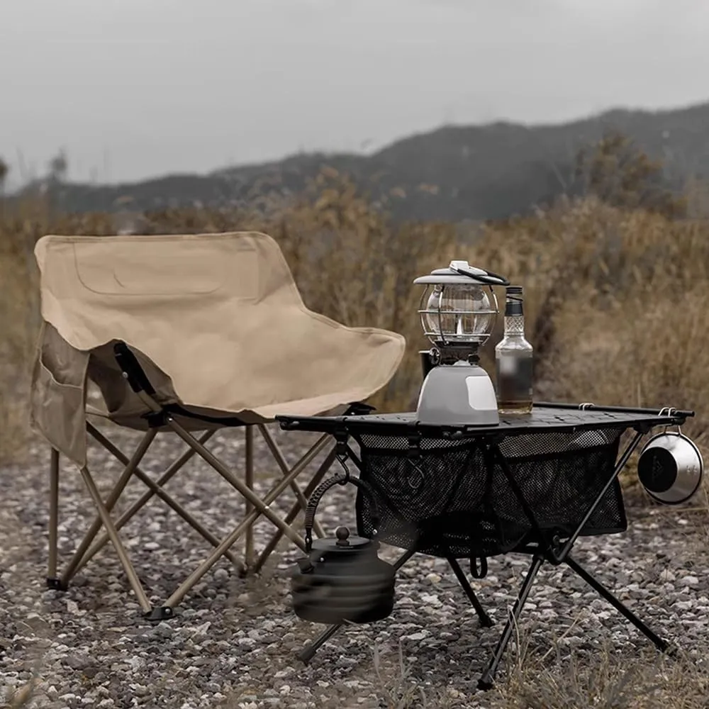 Outdoor Camping Table Aluminum Alloy Lightweight Folding Table Portable Picnic Table