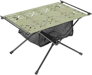 Outdoor Camping Table Aluminum Alloy Lightweight Folding Table Portable Picnic Table