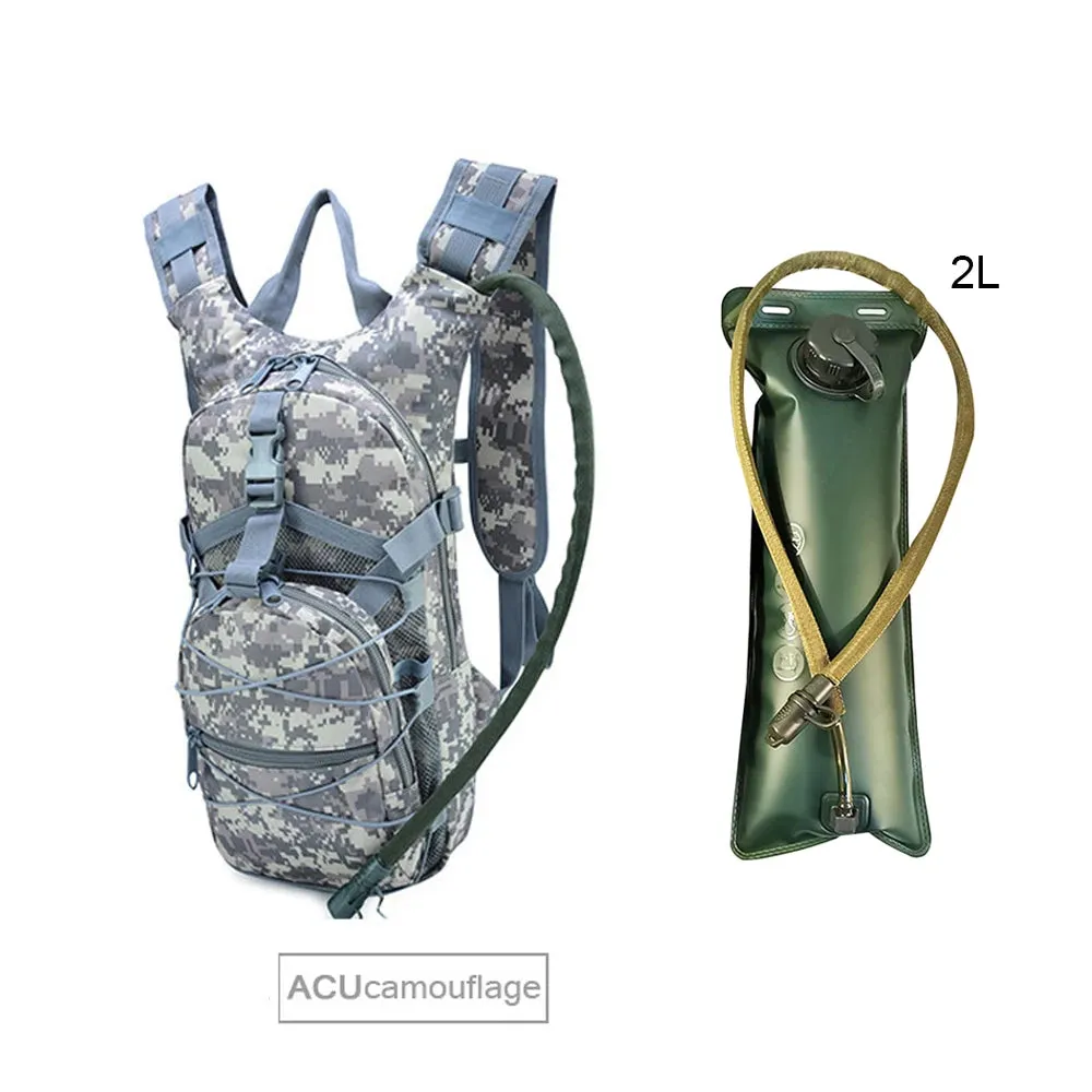 Outdoor Cycling Hydration Backpack: Tactical Storage Solution