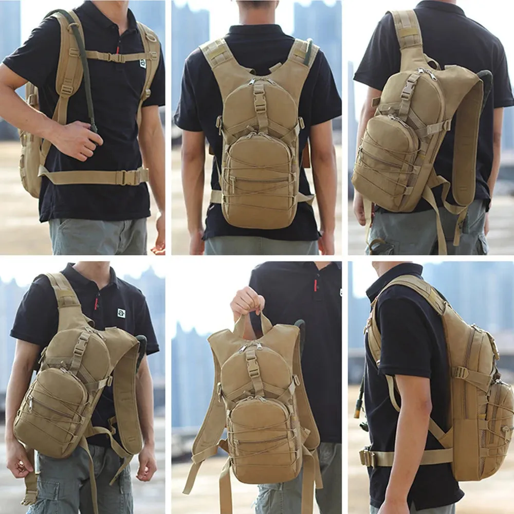 Outdoor Cycling Hydration Backpack: Tactical Storage Solution