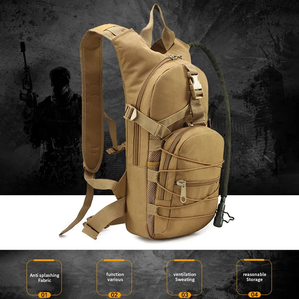 Outdoor Cycling Hydration Backpack: Tactical Storage Solution