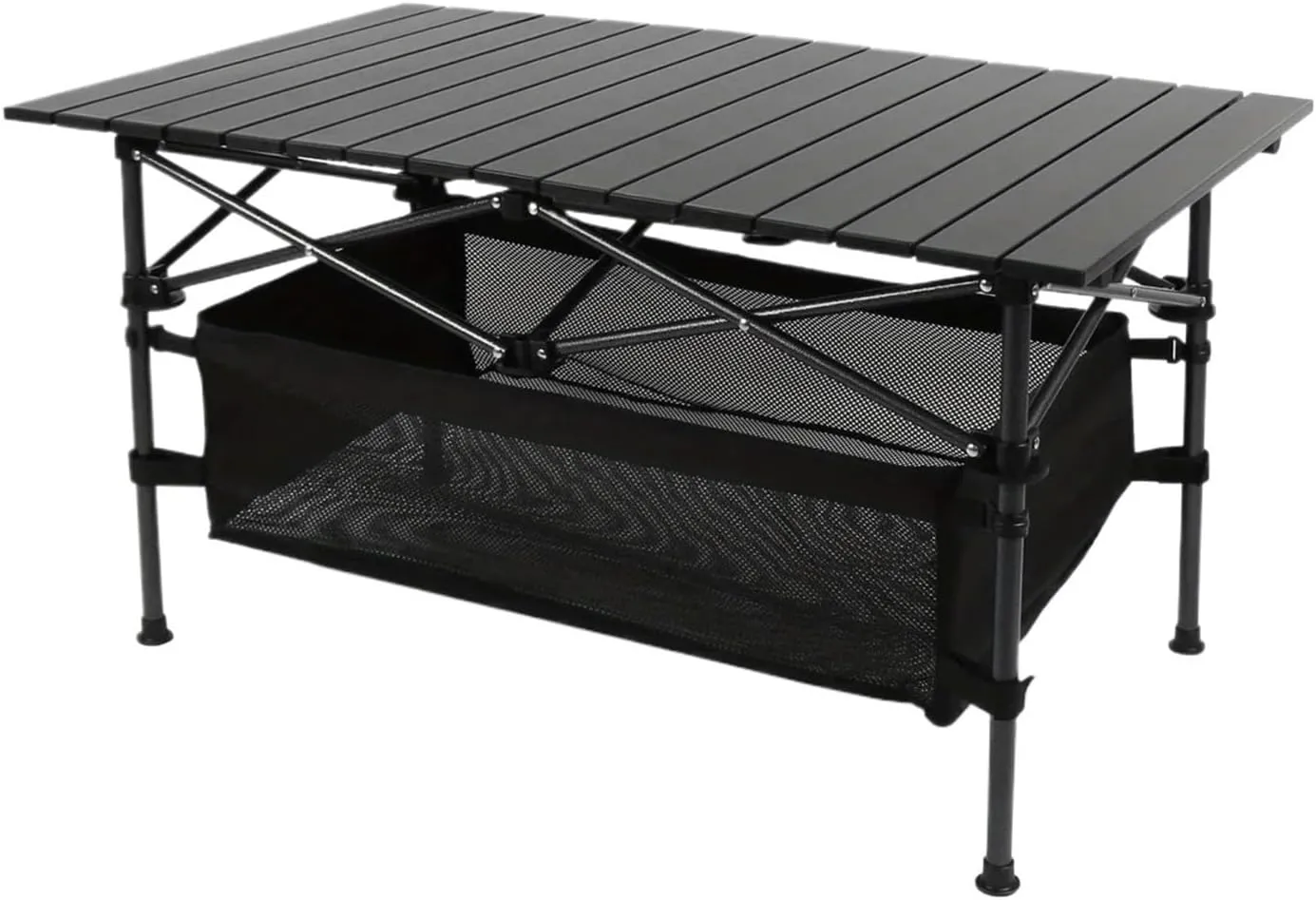 Outdoor Folding Table 1PC Camping Table That Fold Up Lightweight, Aluminum Roll Up Table