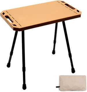 Outdoor Folding Table Portable Desk Aluminum Alloy Bracket Camping Table for Traveling BBQ Beachs