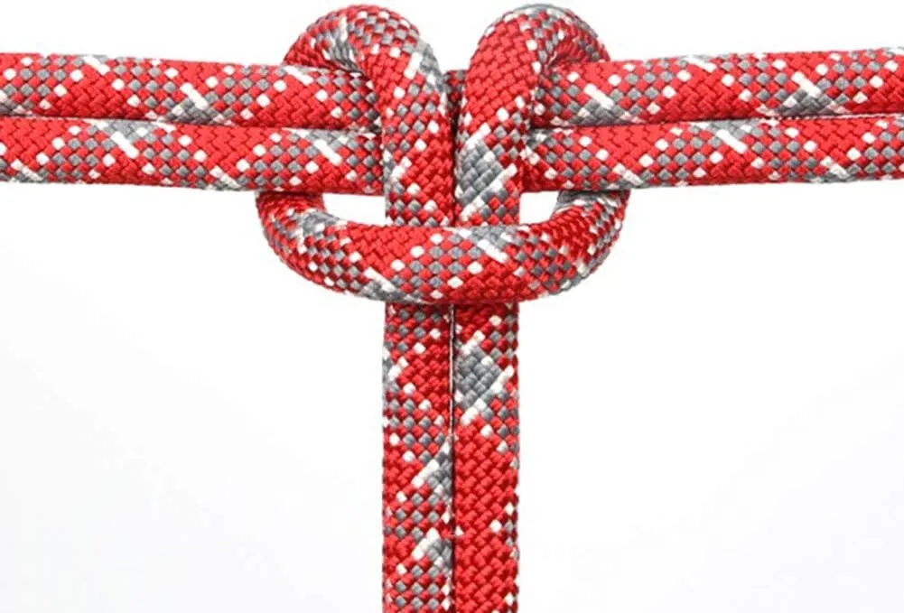 Outdoor Nylon Rope Wear-Resistant Quick-Dropping Static Rope High-Strength Pulling Force is Not Easy to Fluff (9/10.5mm)(Size:10.5mm 50M)