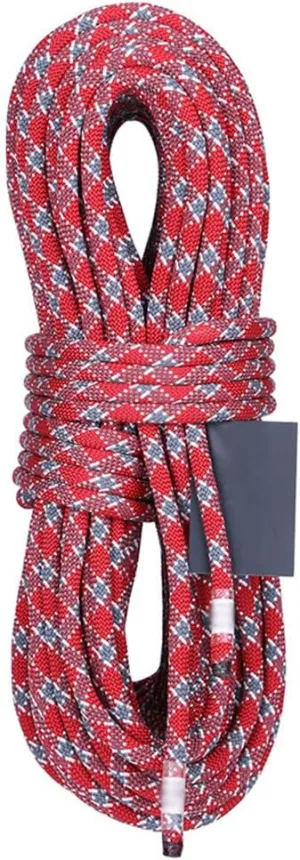 Outdoor Nylon Rope Wear-Resistant Quick-Dropping Static Rope High-Strength Pulling Force is Not Easy to Fluff (9/10.5mm)(Size:10.5mm 50M)