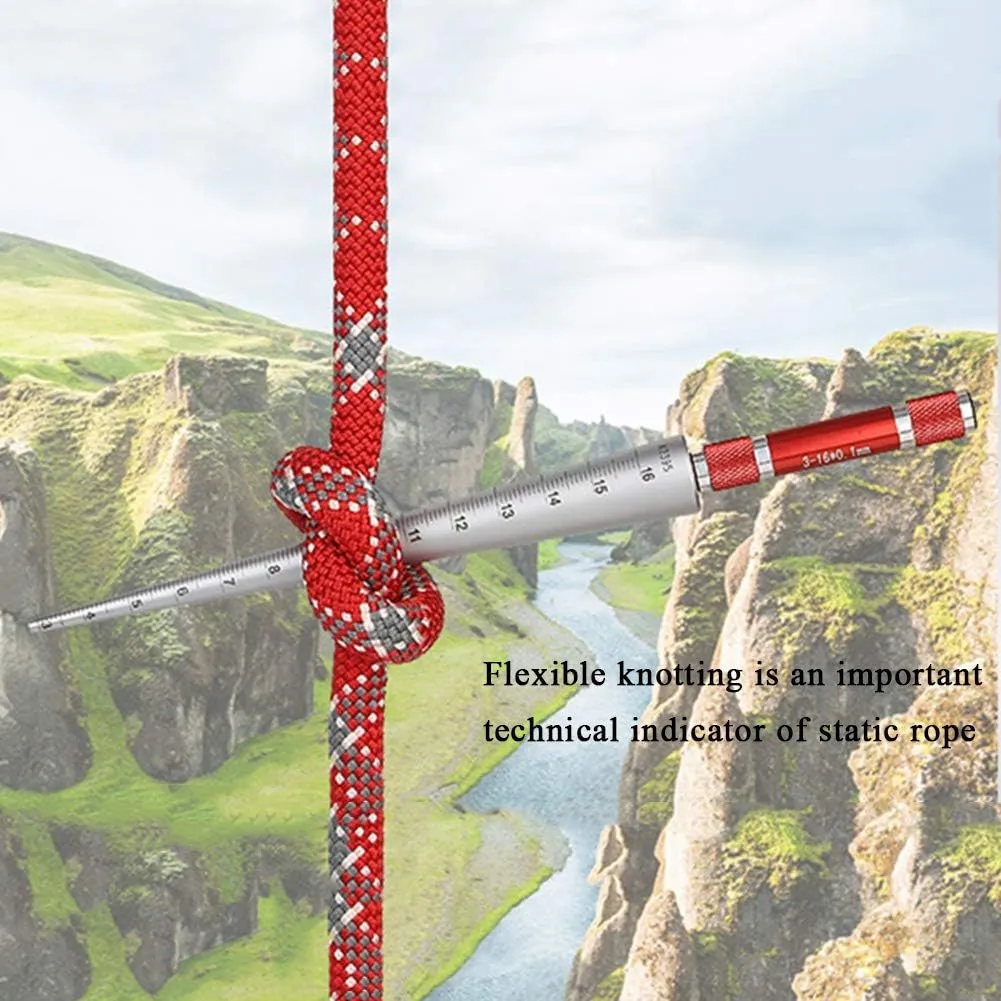 Outdoor Nylon Rope Wear-Resistant Quick-Dropping Static Rope High-Strength Pulling Force is Not Easy to Fluff (9/10.5mm)(Size:10.5mm 50M)