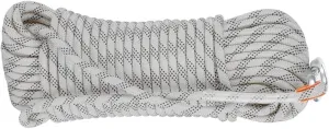 Parachute Rope Rescue Rope 10mm Static Rope Heavy Duty Rock Climbing Rope Escape Utility Cord for Rappelling,Mountaineering, Caving, Indoor Outdoor Camping (Color : White, Size : 10mm x 130m)
