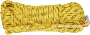 Parachute Rope Rescue Rope 10mm Static Rope Heavy Duty Rock Climbing Rope Escape Utility Cord for Rappelling,Mountaineering, Caving, Indoor Outdoor Camping (Color : Yellow, Size : 10mm x 70m)