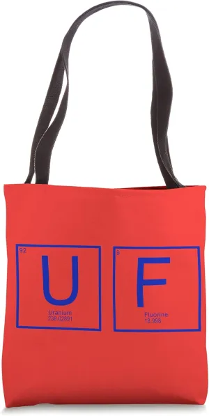 Periodic Table Chemistry with the Elements U F Tote Bag