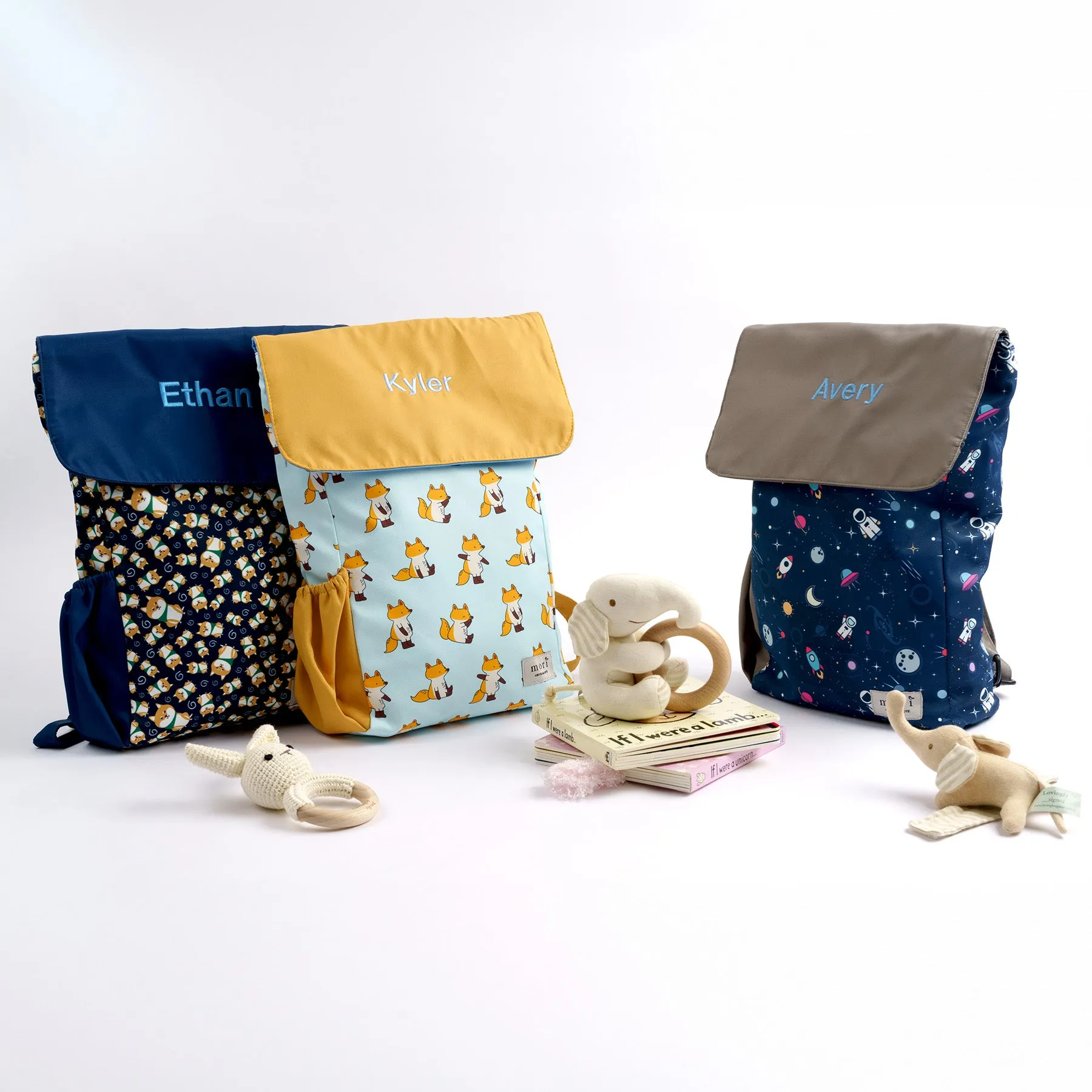 Personalised JangFox Kids 4-Way Washable Bag