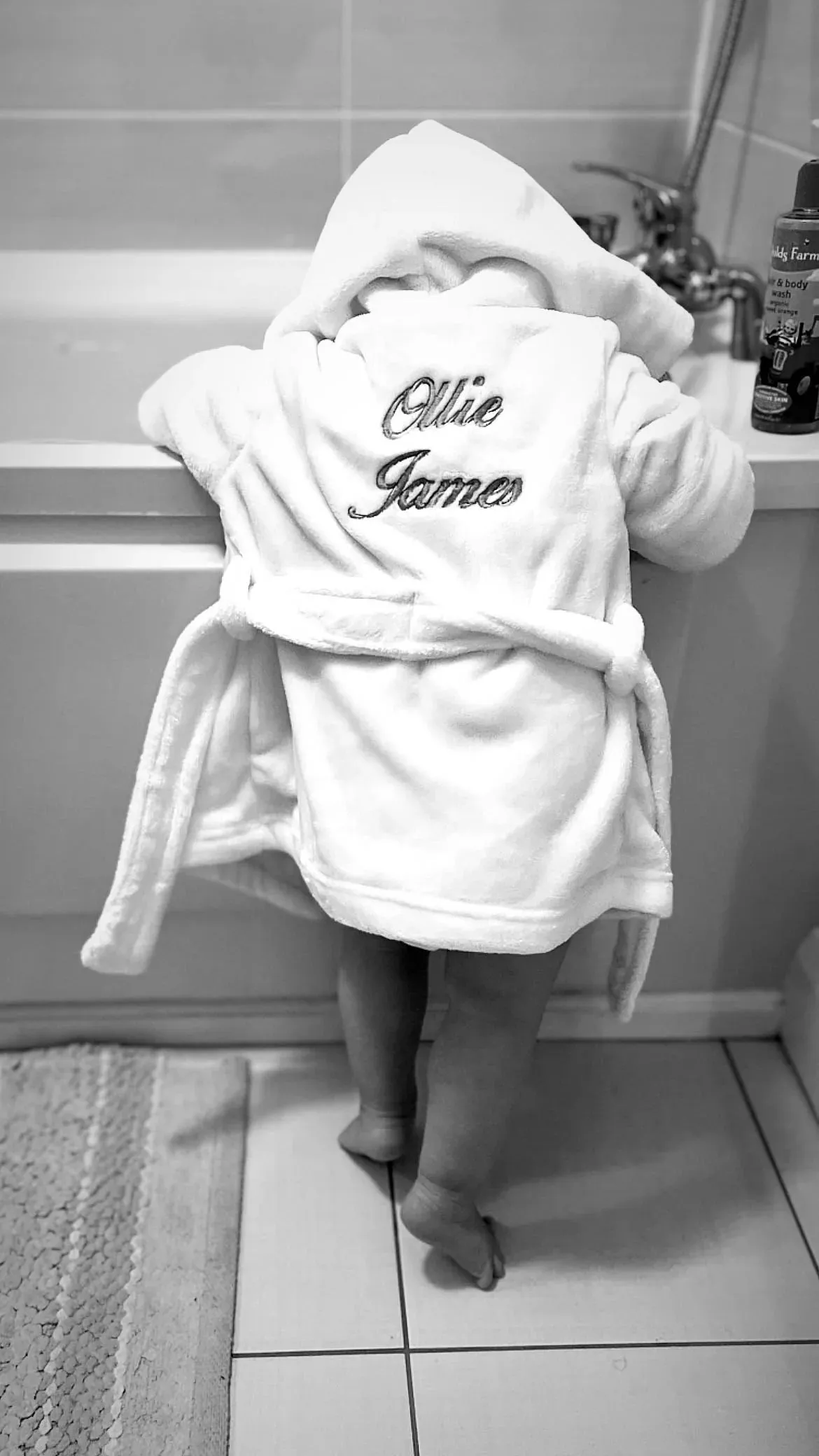 Personalised Mommy and Baby Robe including gift boxed