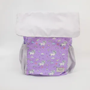 Personalised Unicorn Kids 4-Way Washable Bag