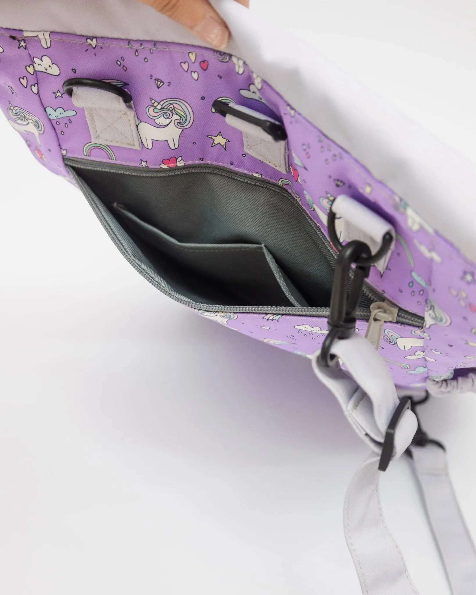 Personalised Unicorn Kids 4-Way Washable Bag