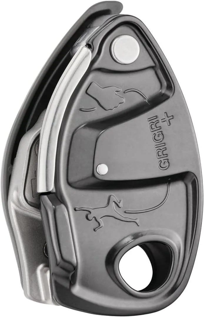 PETZL GRIGRI  Belay Device with Cam-Assisted Blocking and Anti-Panic Handle, Suitable for Learners and Intensive Use