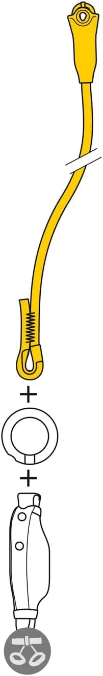 PETZL, Jane-i Single Compose A Fall Arrest Lanyard