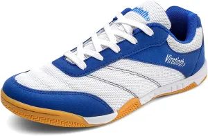 Pickleball Shoes for Mens Women, Indoor Court Shoes Breathable Lightweight for Racketball Squash Volleyball Racquetball Training