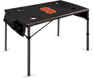 PICNIC TIME NCAA Unisex-Adult NCAA Travel Table Portable Folding Table, Camping Table, Outdoor Table with Carry Bag