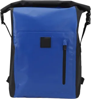 Pilipane Backpack 25L Tear PVC Mesh Dry Bag Outdoor Travel Hiking Camping Gear (Blue)