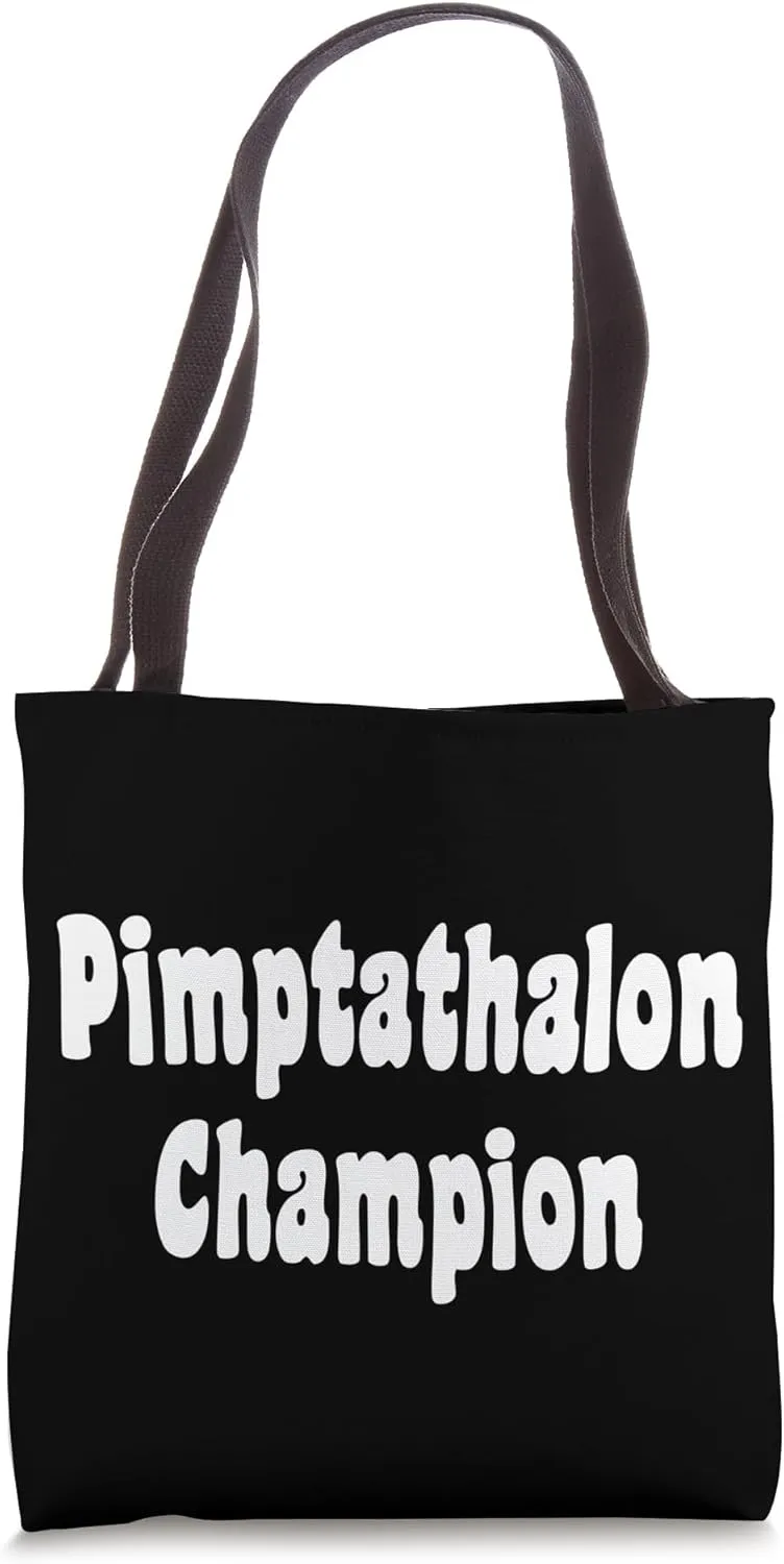Pimptathlon Champion Tote Bag