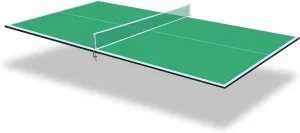 Ping Pong Table Top for Billiard Table, 7FT/8FT/9FT Foldable Table Tennis Table Topper for Pool Table, Indoor Outdoor Table Tennis Conversion Top w/Net & Premium Foam Padding