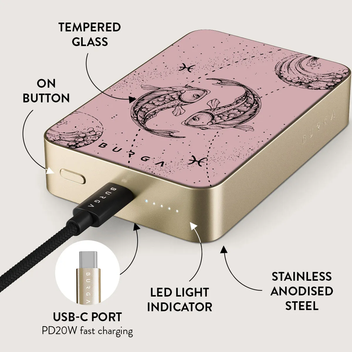Pisces - Magnetic Power Bank