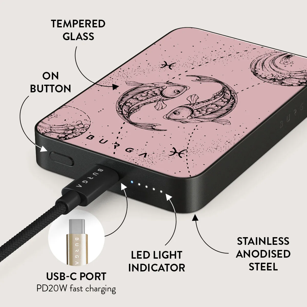 Pisces - Magnetic Power Bank
