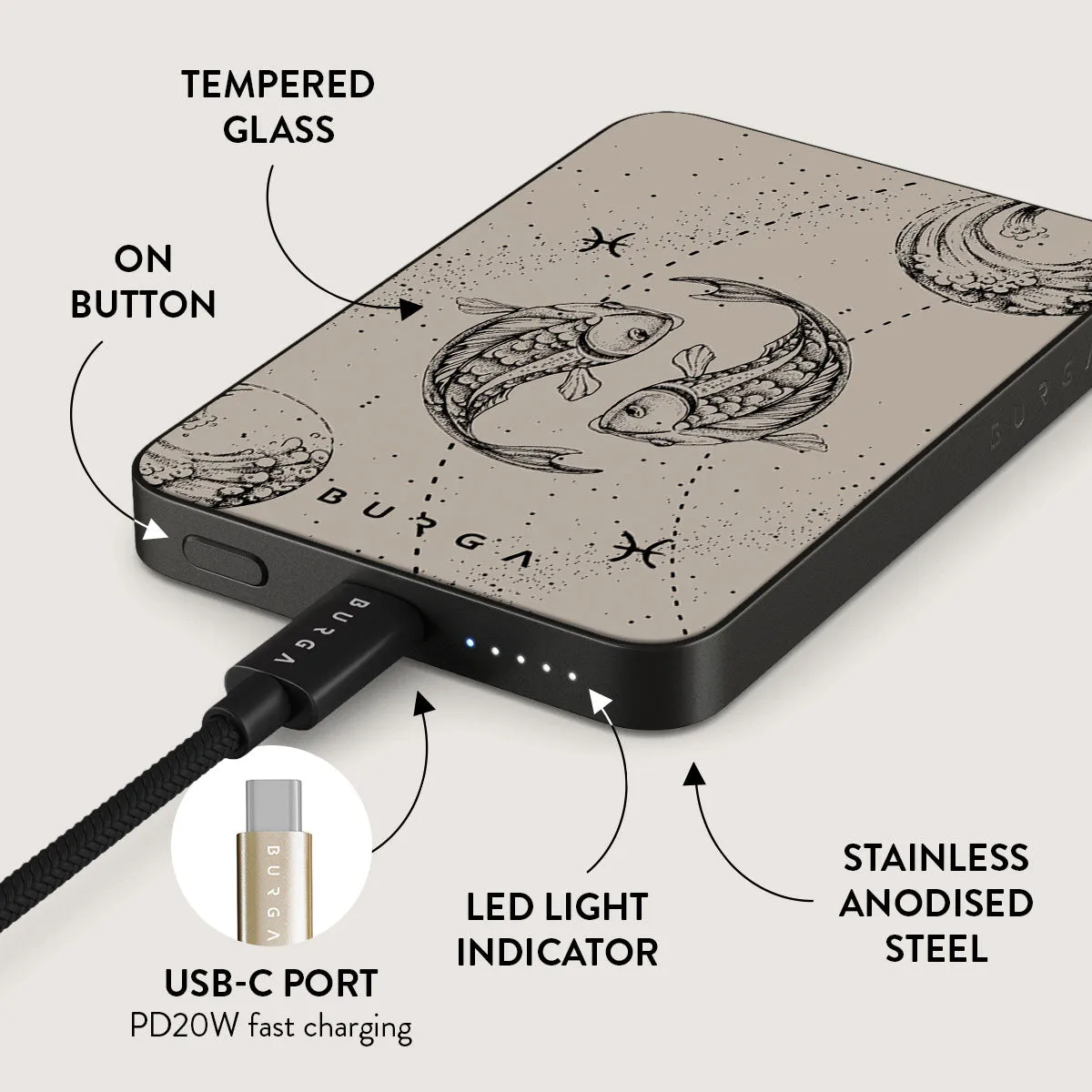 Pisces - Magnetic Power Bank