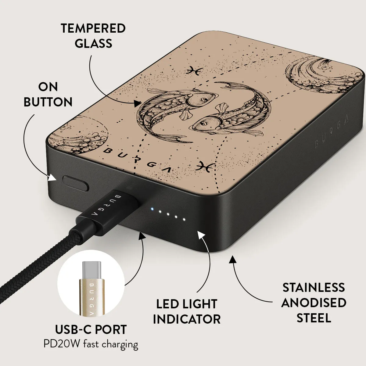 Pisces - Magnetic Power Bank