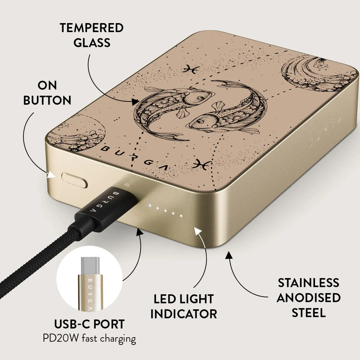 Pisces - Magnetic Power Bank