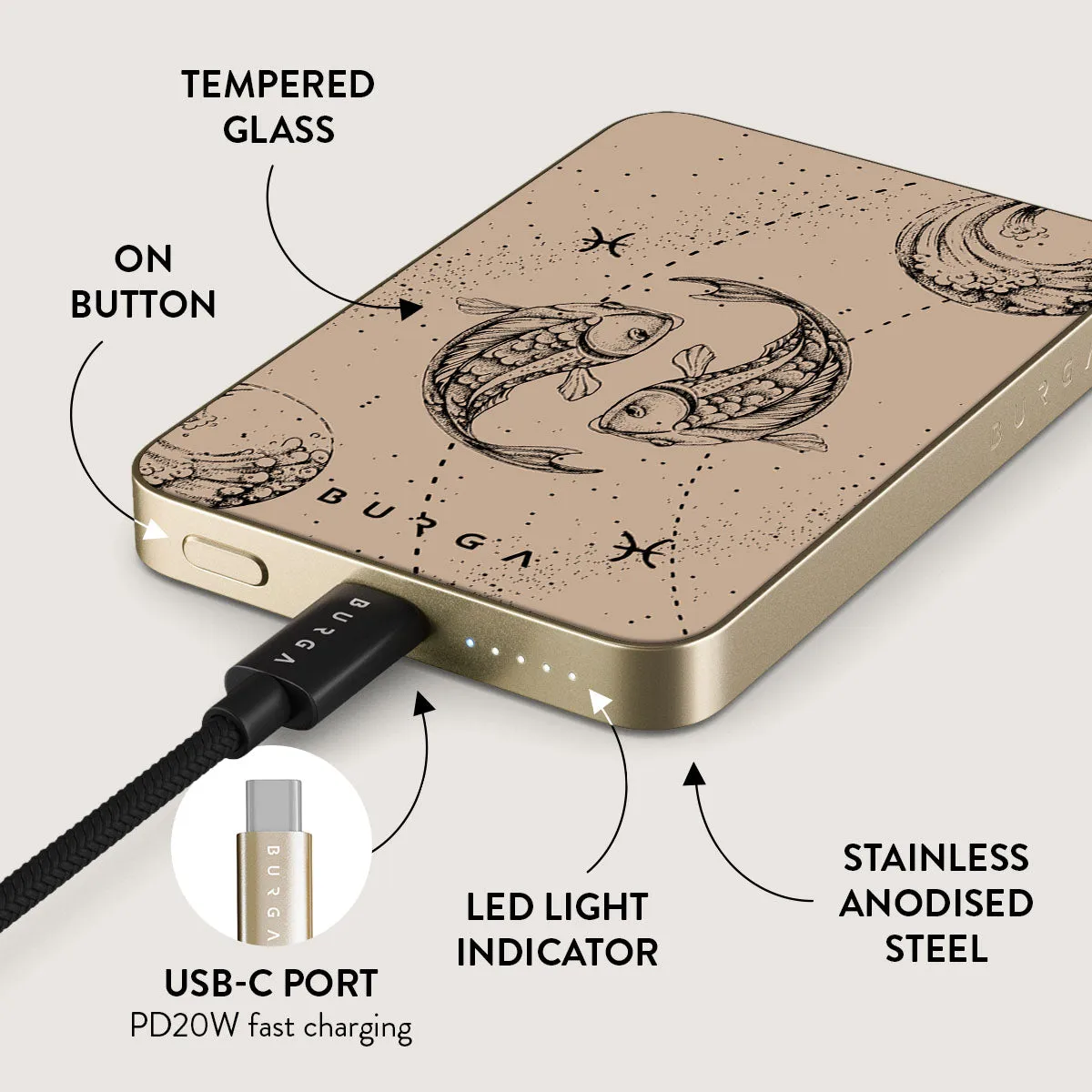 Pisces - Magnetic Power Bank