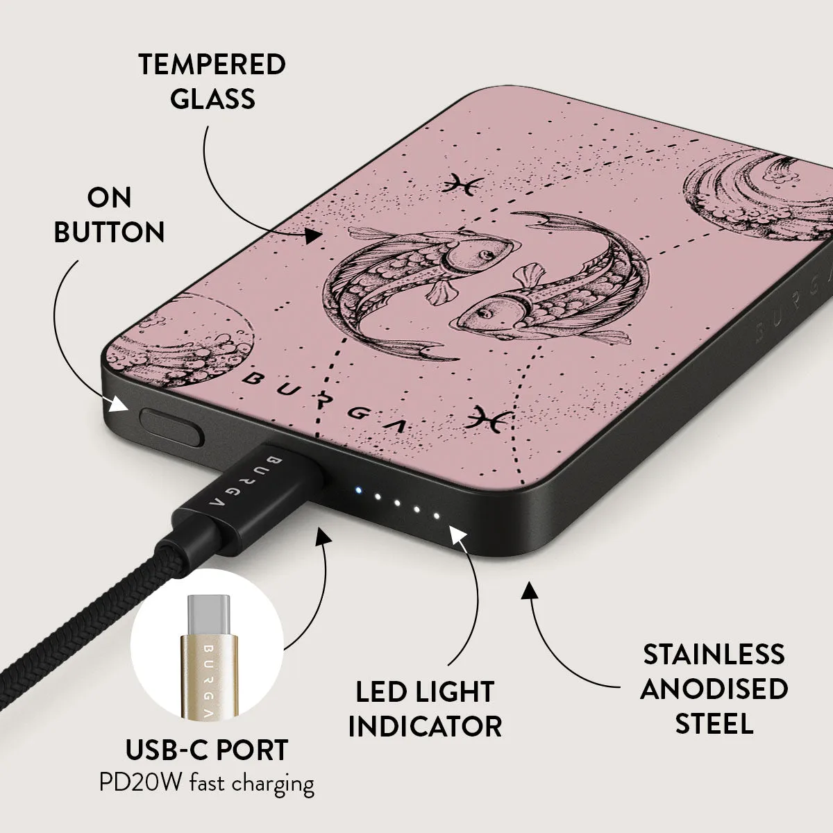 Pisces - Magnetic Power Bank