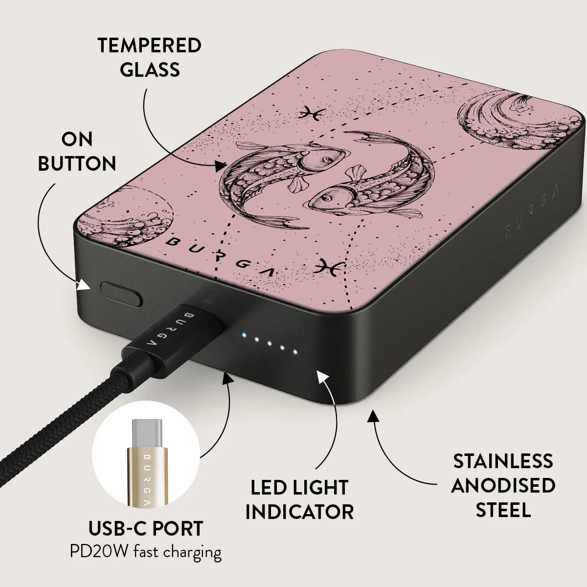 Pisces - Magnetic Power Bank