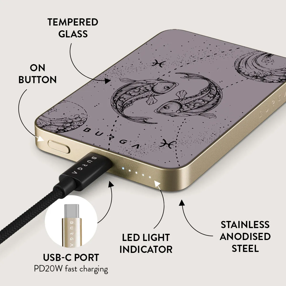 Pisces - Magnetic Power Bank