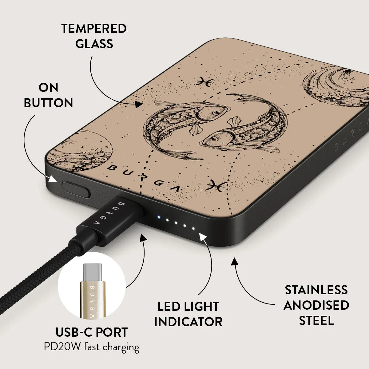 Pisces - Magnetic Power Bank