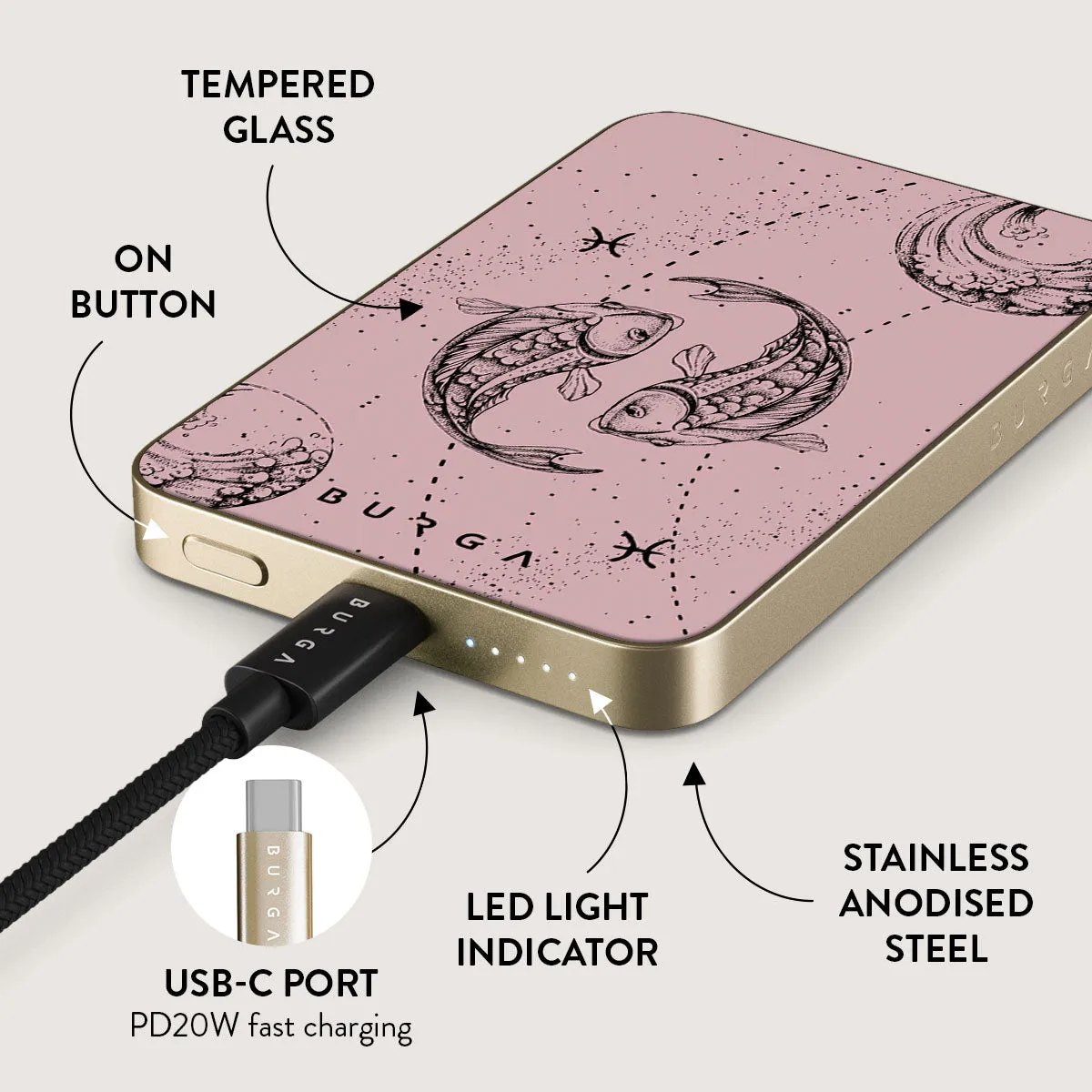Pisces - Magnetic Power Bank