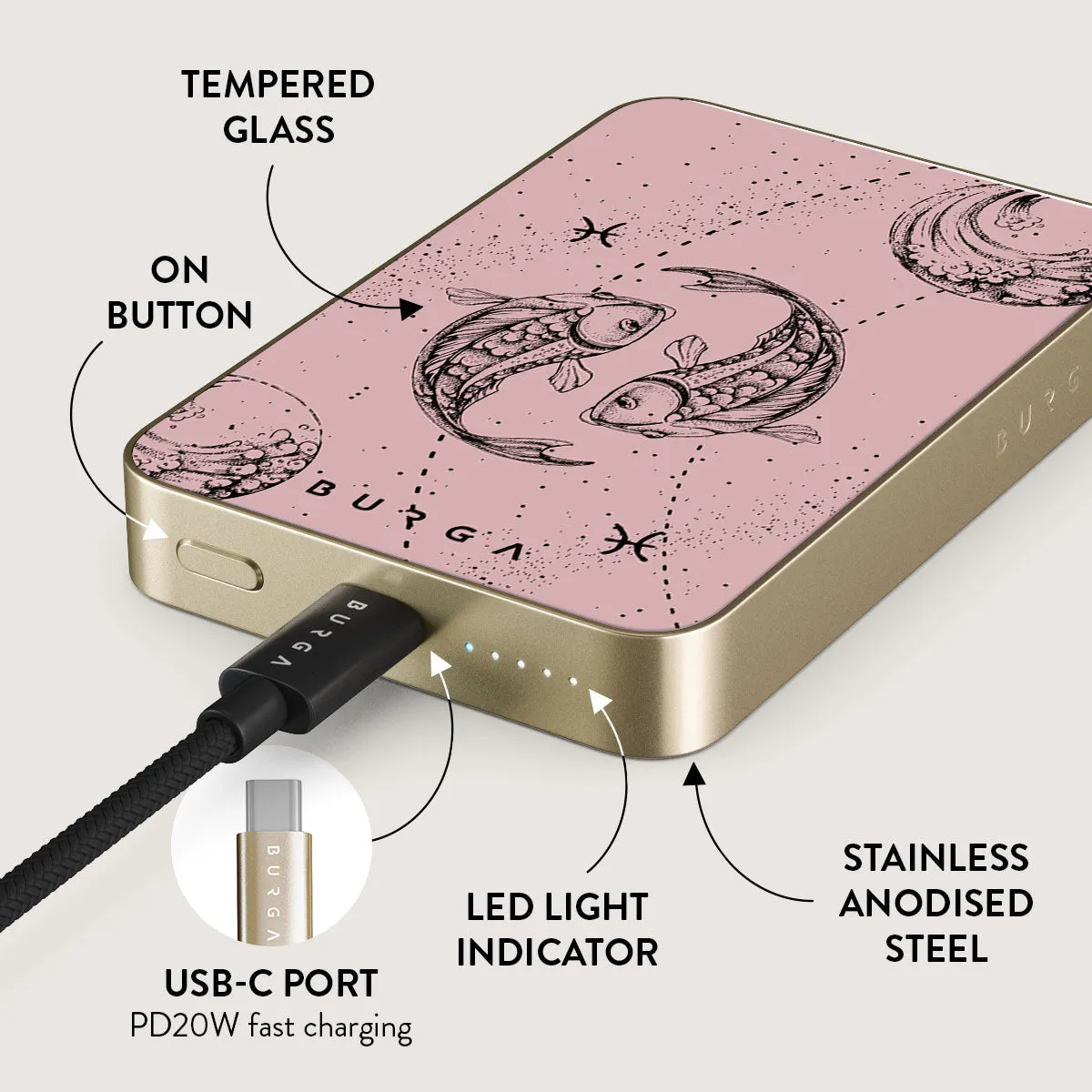 Pisces - Magnetic Power Bank