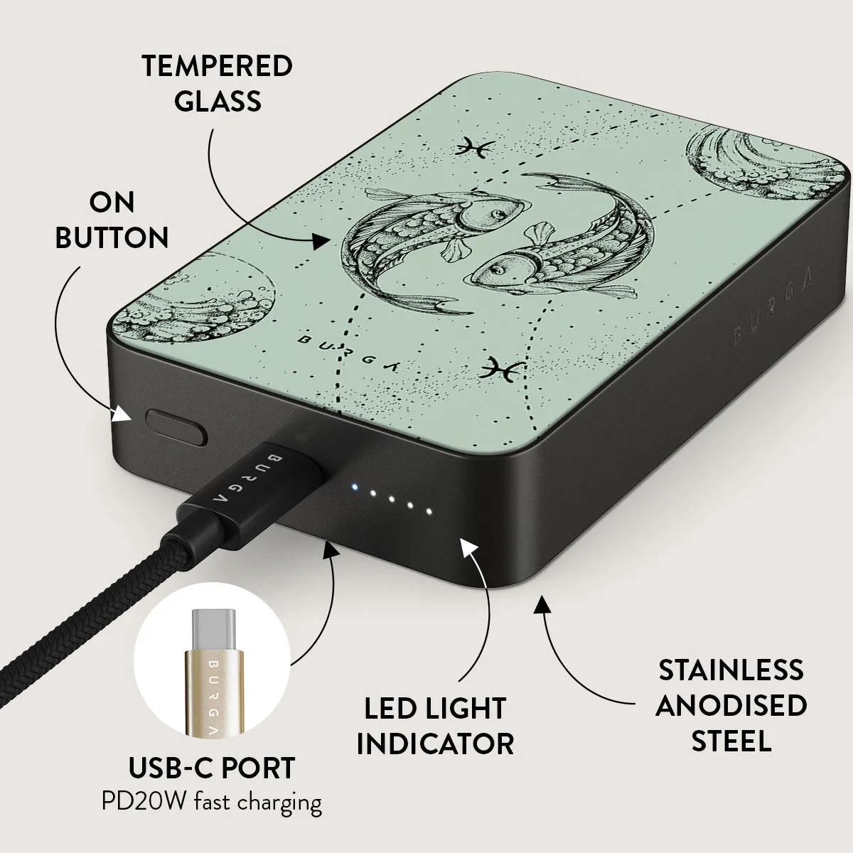 Pisces - Magnetic Power Bank