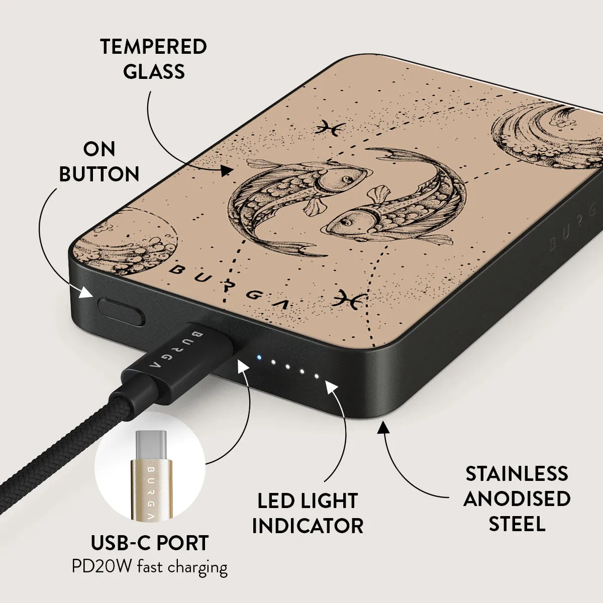 Pisces - Magnetic Power Bank