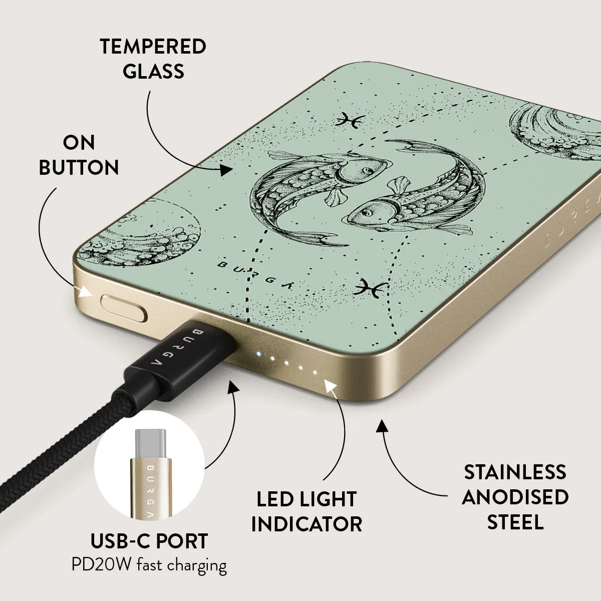 Pisces - Magnetic Power Bank