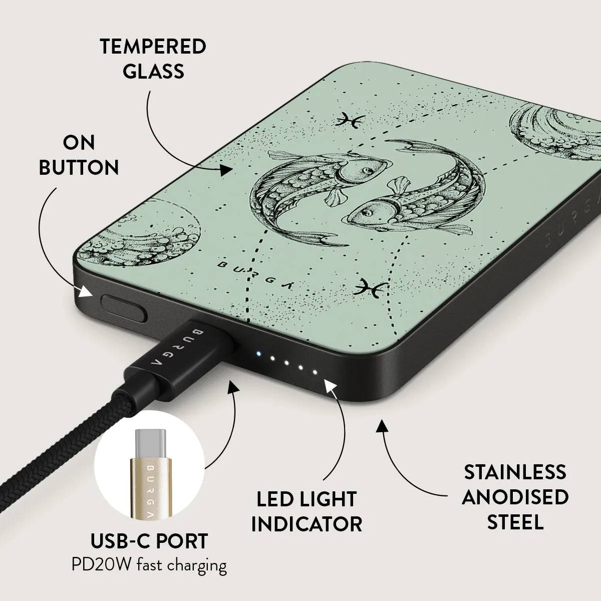 Pisces - Magnetic Power Bank