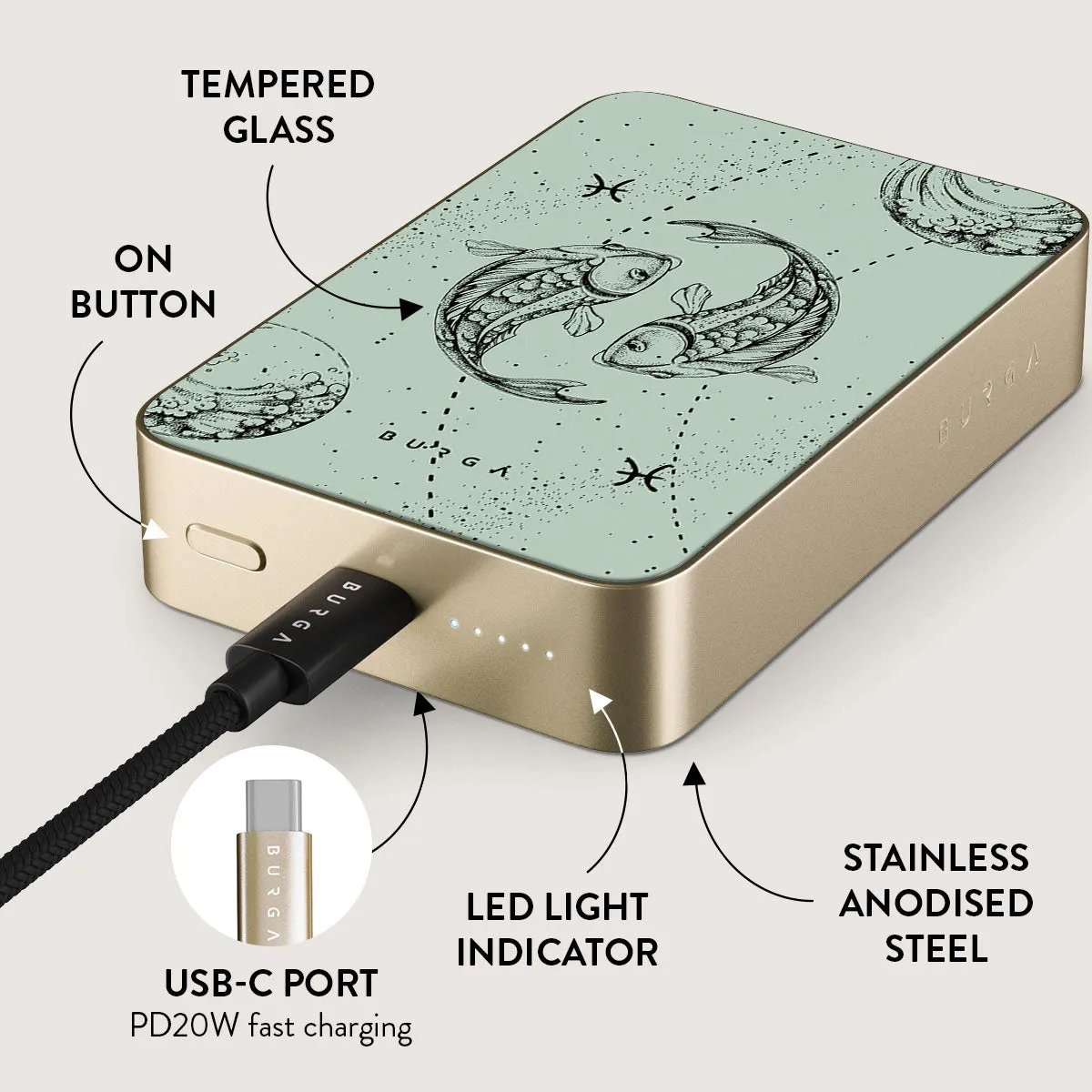 Pisces - Magnetic Power Bank