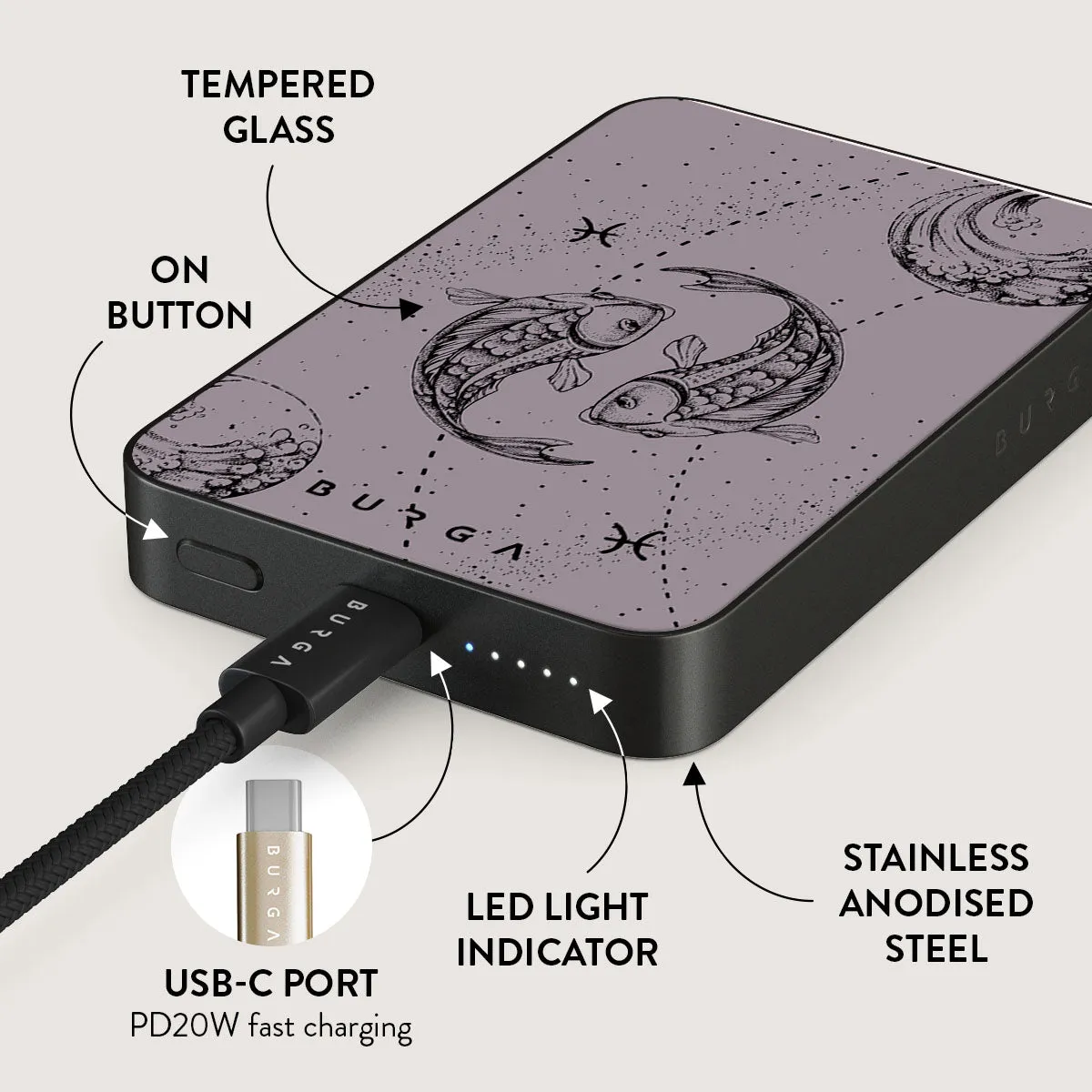 Pisces - Magnetic Power Bank