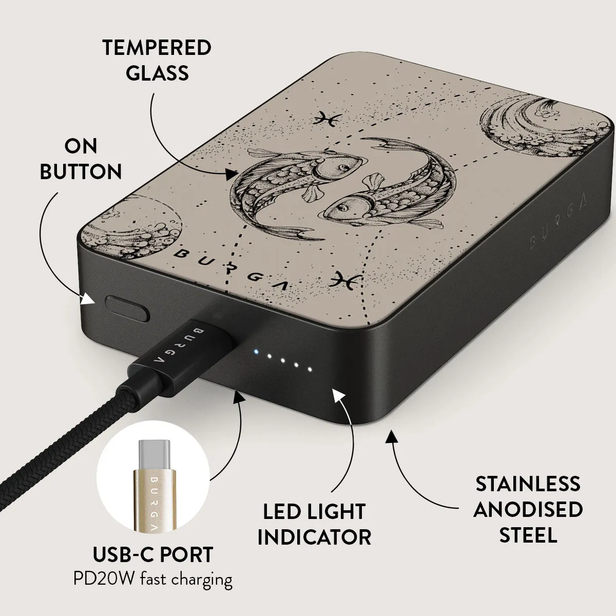 Pisces - Magnetic Power Bank