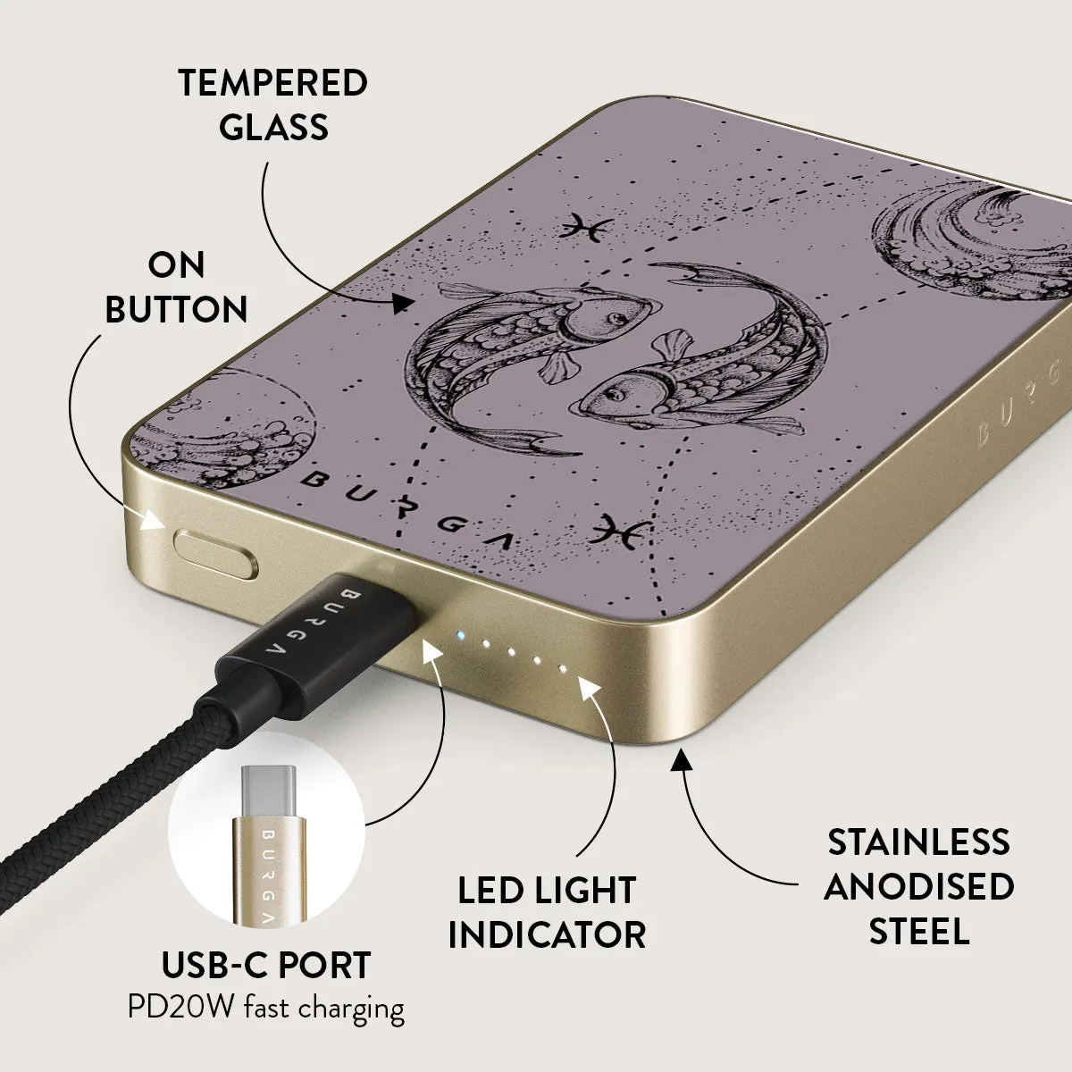 Pisces - Magnetic Power Bank
