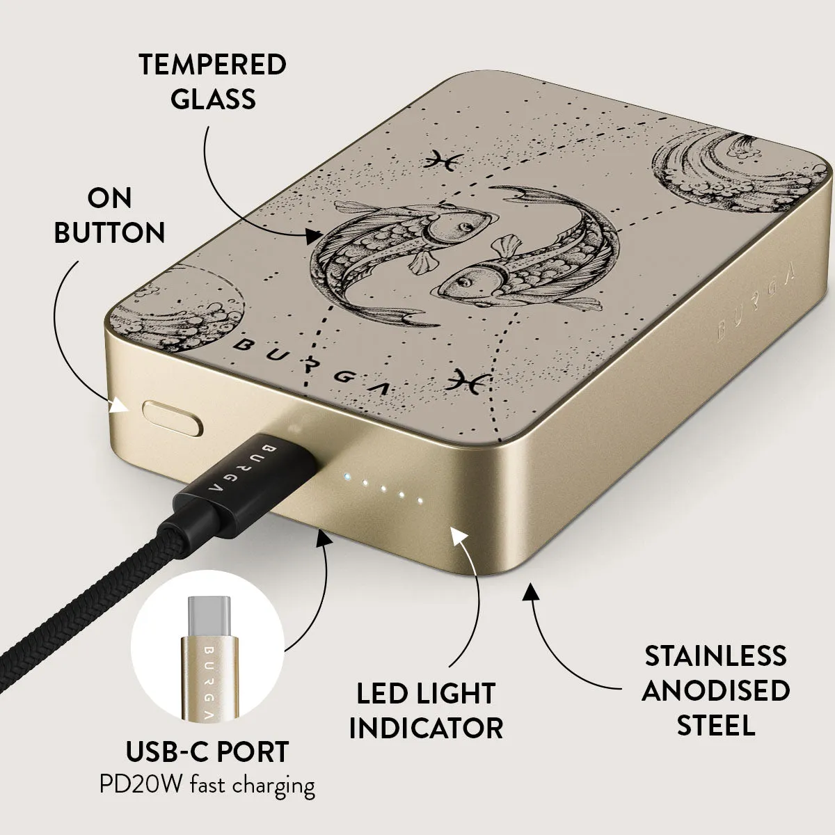 Pisces - Magnetic Power Bank