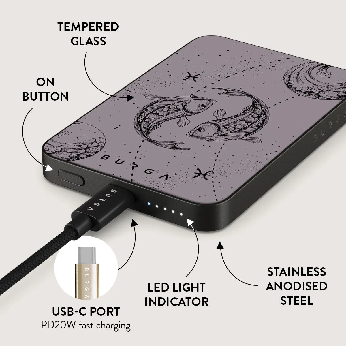Pisces - Magnetic Power Bank