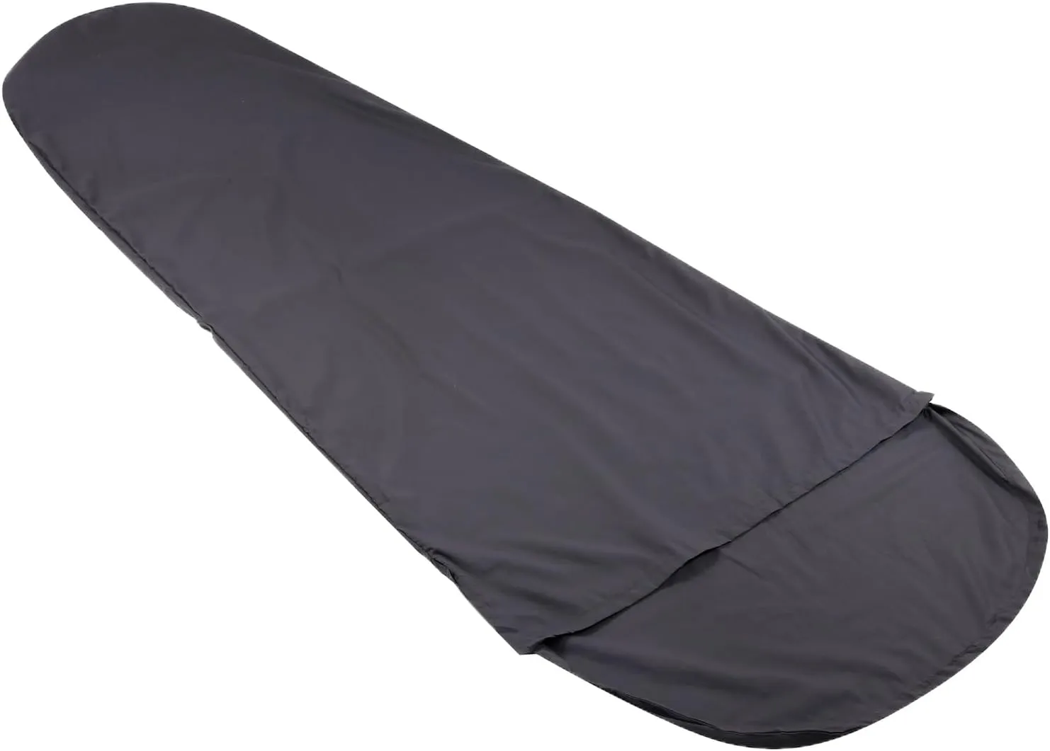Polycotton Mummy Sleeping Bag Liner - Seal Grey