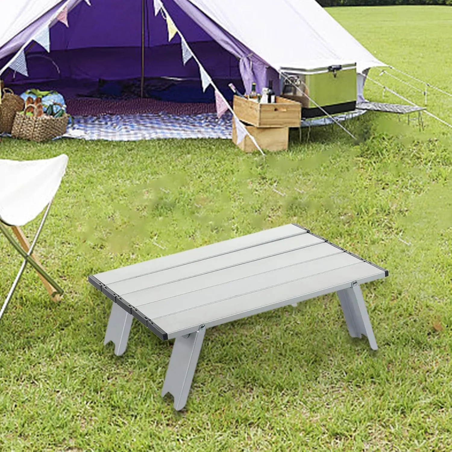 Portable Aluminum Camping Table for Outdoor Adventures