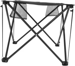Portable Folding Camping Table Lightweight Compact Beach Table with Cup Holders for Outdoor Picnics Bbqs Travel Fishing Frame Easy to Carry