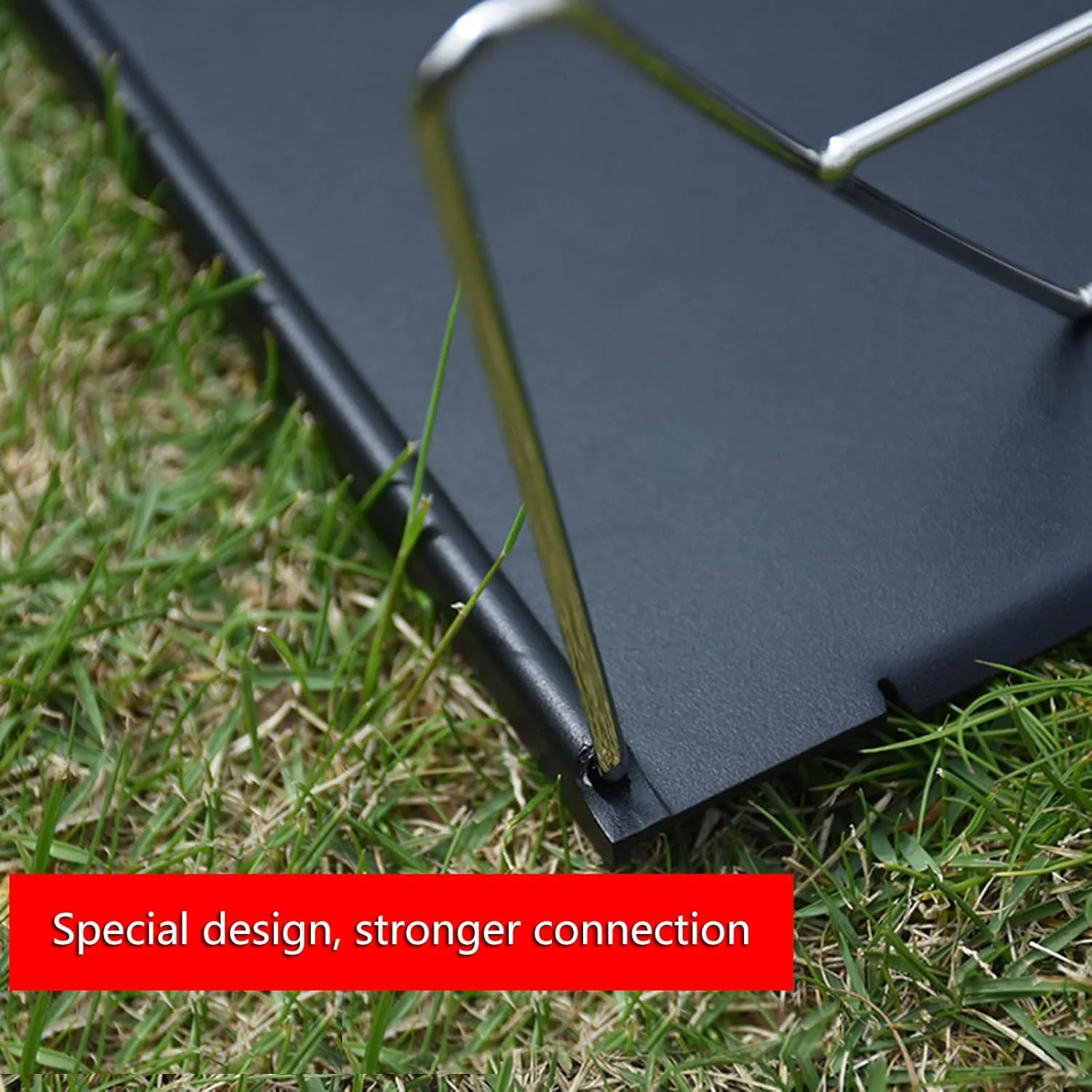 Portable Folding Table，Foldable Camping Table Camping Table Portable Folding Camping Side Table Aluminum Tables Waterproof Travel Table Fold up Lightweight Table/Black/.35 * 25 * 10.5Cm